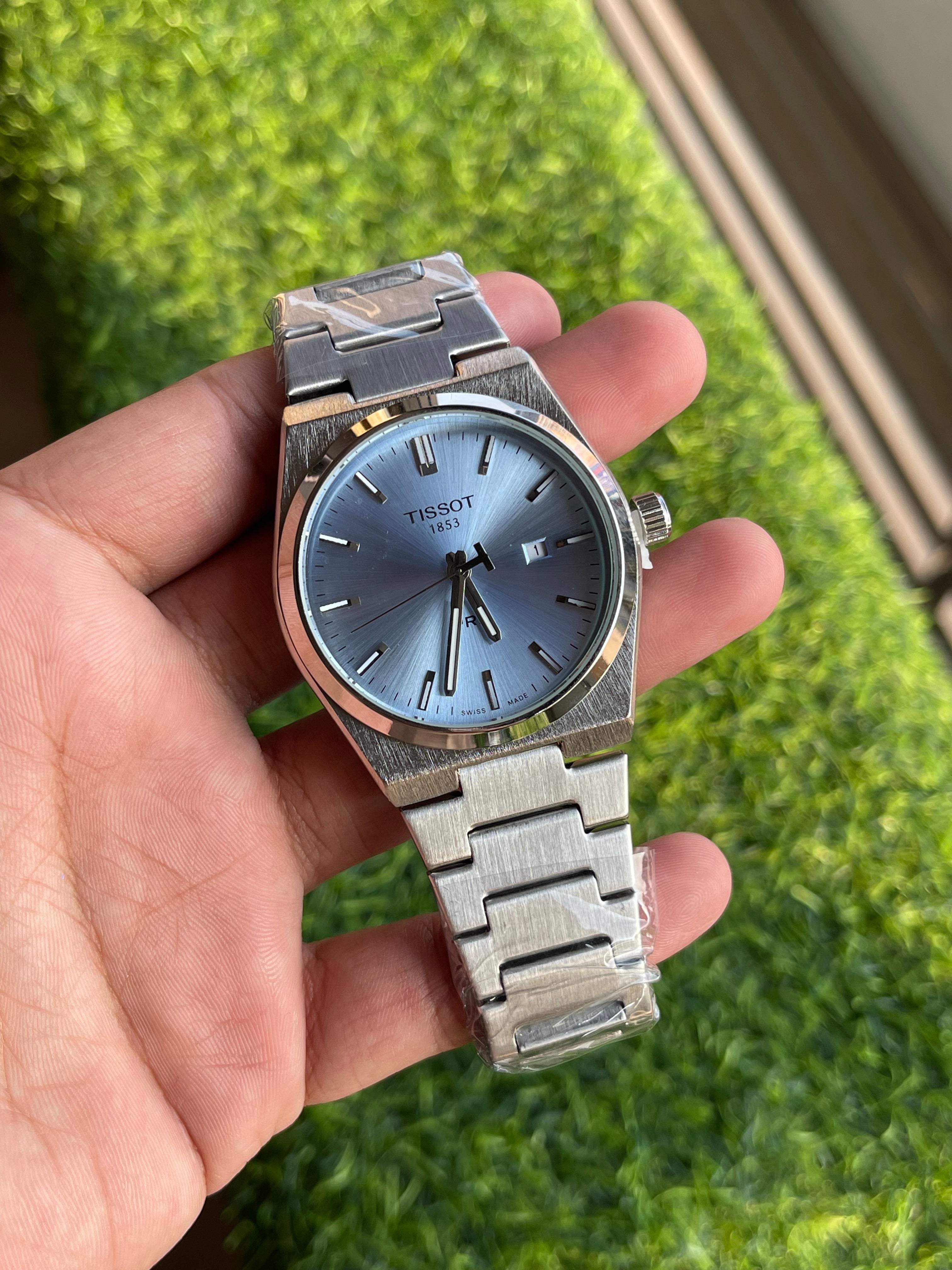 RC Tisst PRX Quartz – Blue Dial Stainless Steel Watch