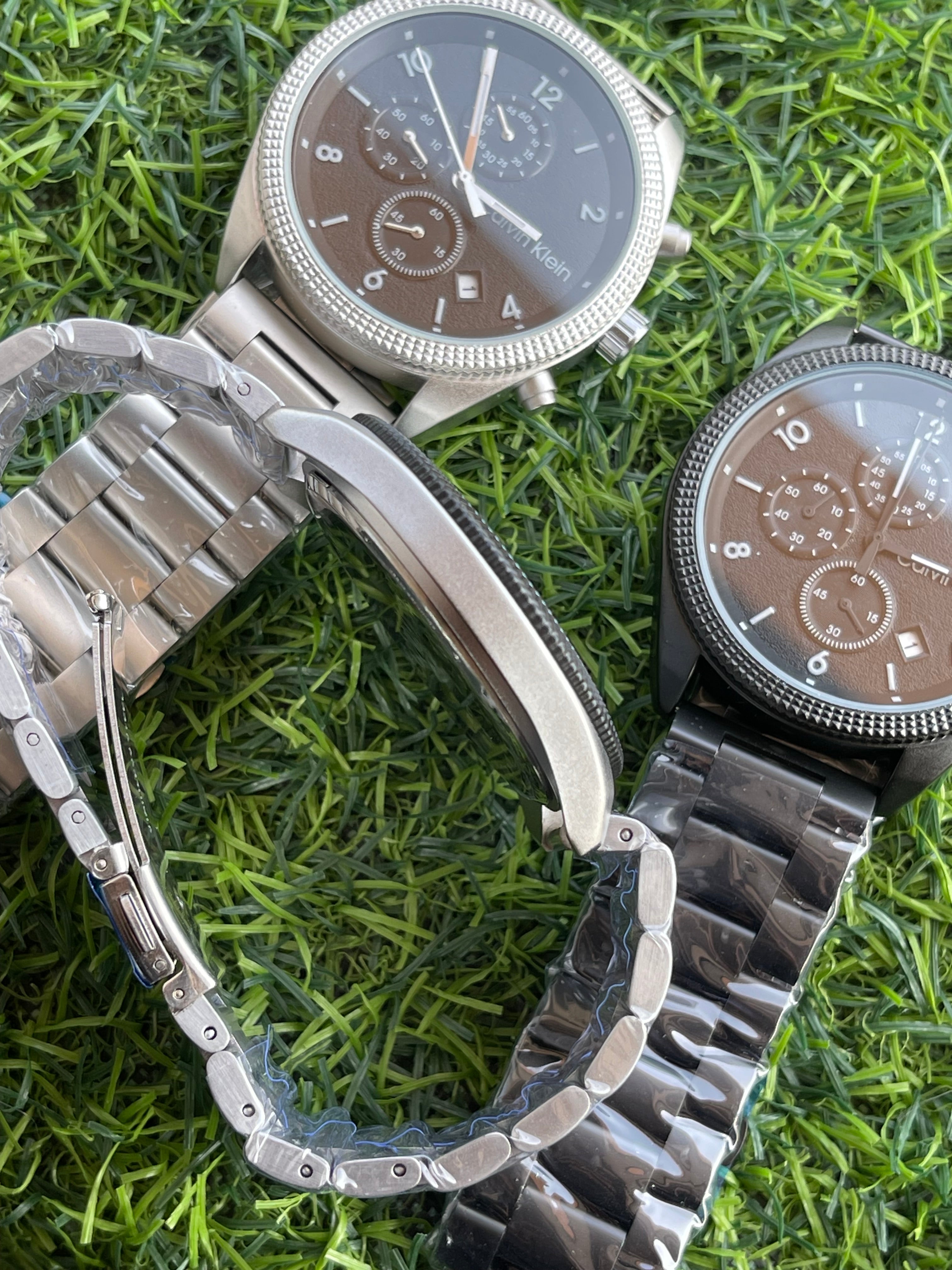 RC CK Chronograph Silver Edition watch
