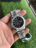 RC RLX Sky-Dweller – Black Dial (Stainless Steel)