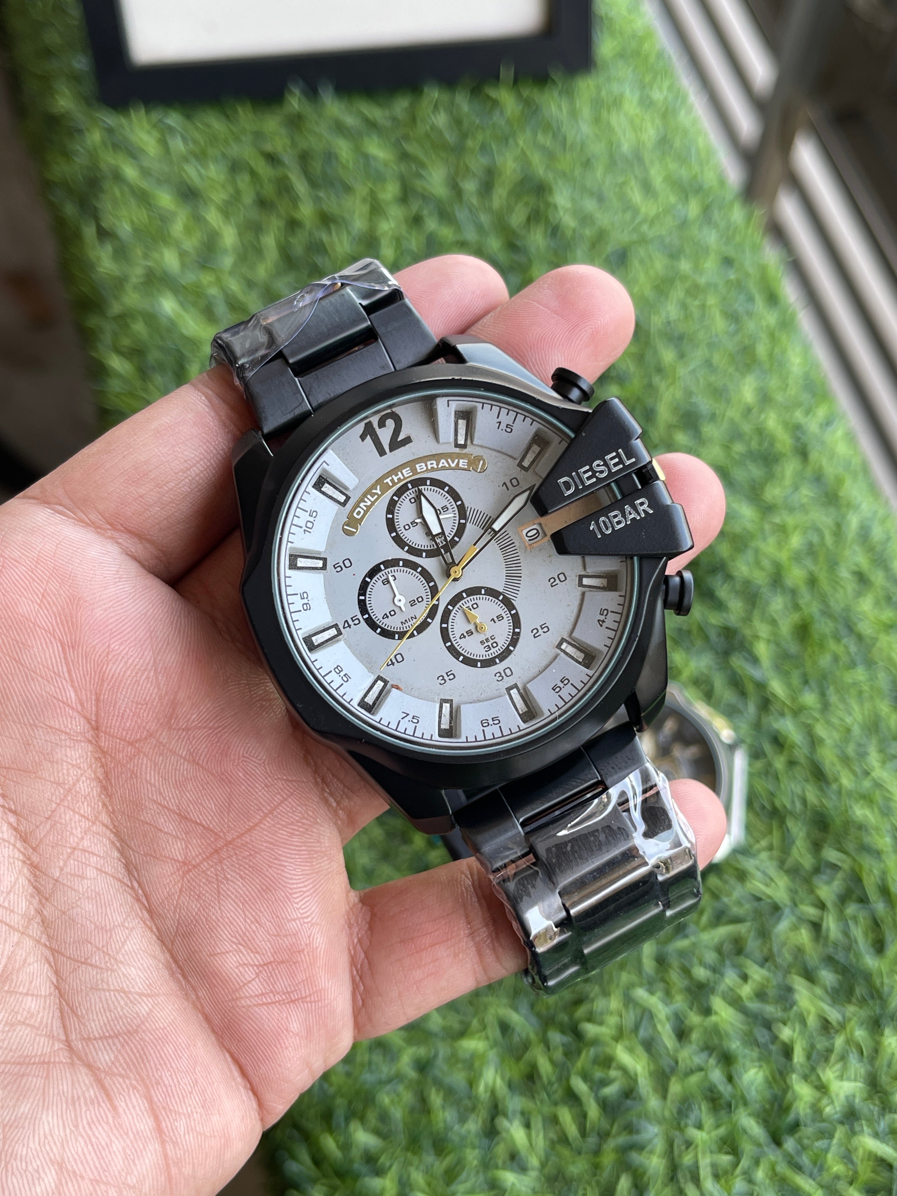 RC Diiesel Mega Chief Chronograph Steel Edition (white-black)