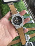 RC Hublt Classic Fusion Skeleton Quartz – Black Dial & Tan Leather