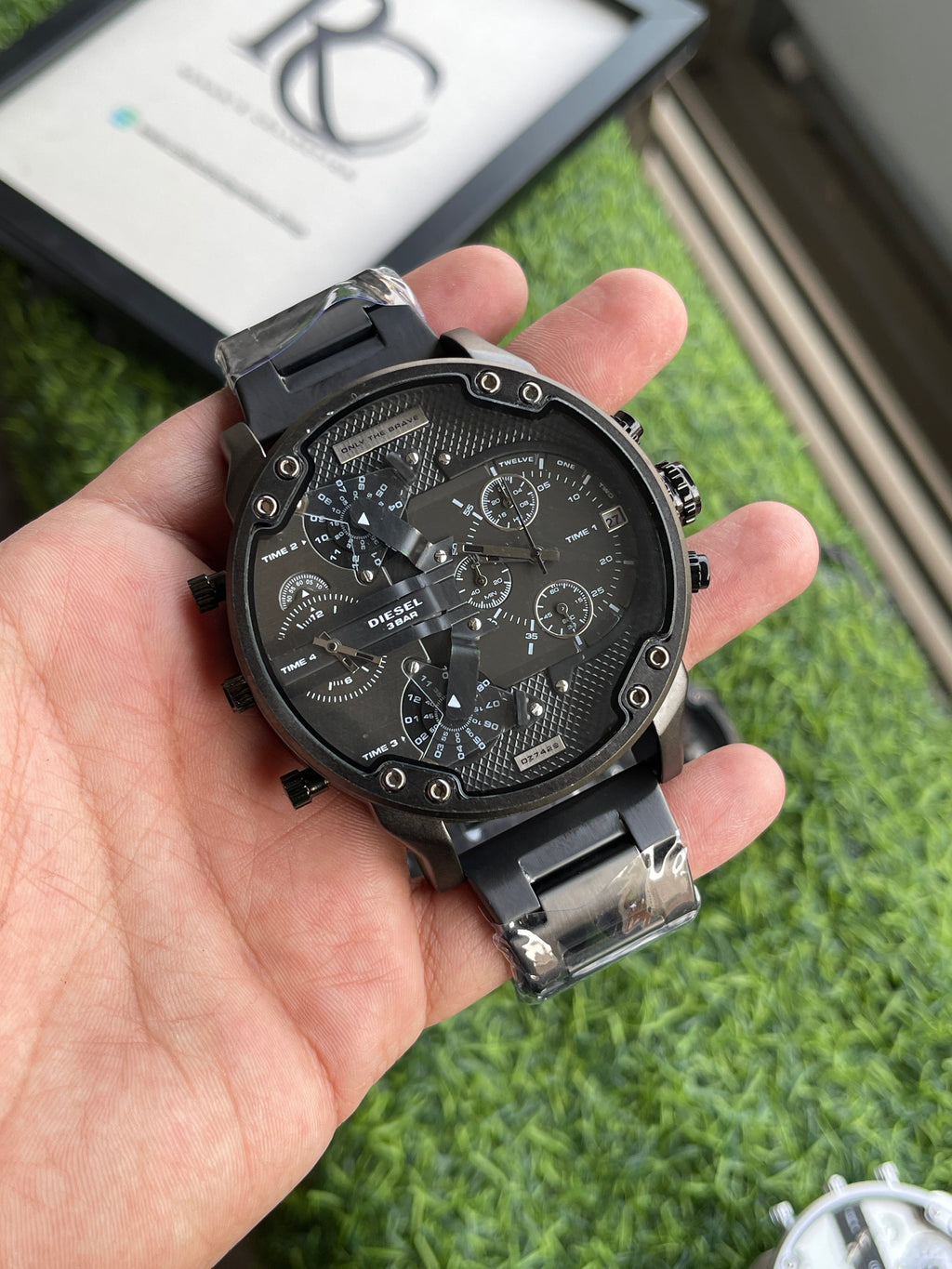 RC Diiesel Mega Chief Dual-Time Chronograph – Matte Black Edition