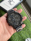 RC Diiesel Mega Chief Dual-Time Chronograph – Matte Black Edition