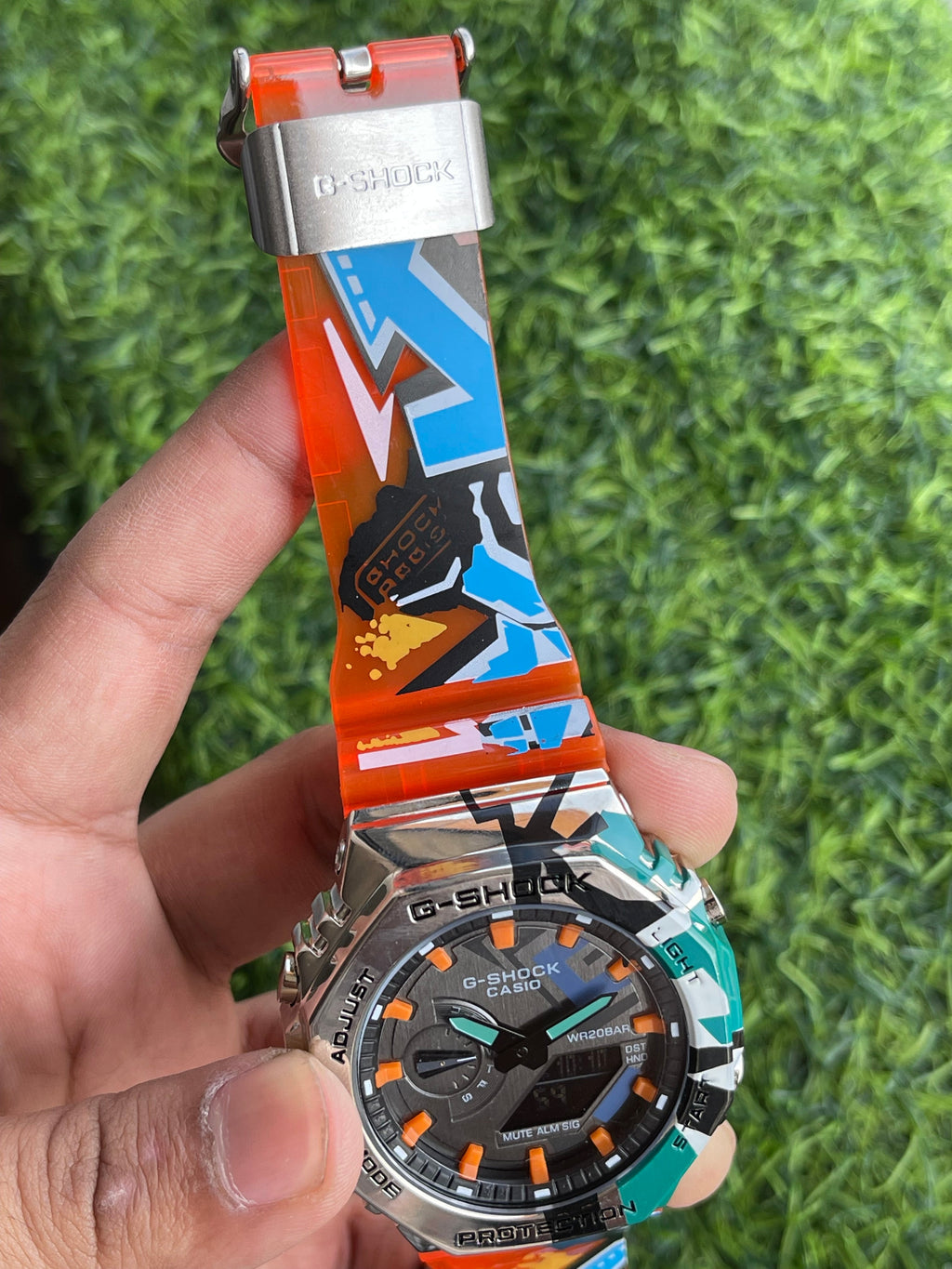RC G-SHOK Multicolor Limited Edition – Dual Display Sports Watch