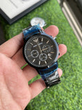 RC Emporiio Armanii Chronograph Classic Dial Premium Watch (Full black)