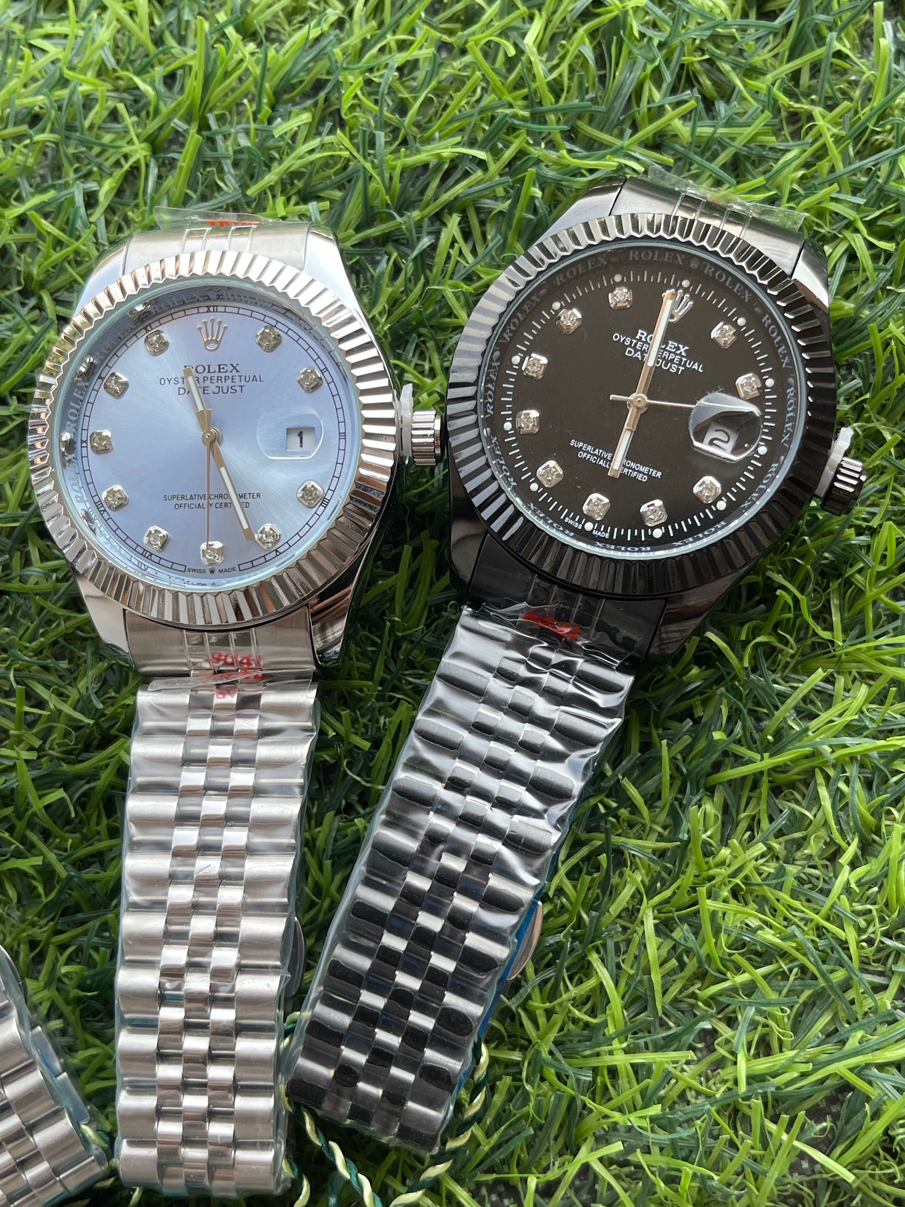 RC RLX Oyster Perpetual Datejust – Ice Blue Dial