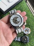 RC Tisst 1853 Automatic Skeleton Dial Tachymeter Premium Watch (Silver-white)
