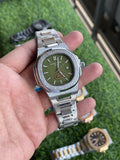 RC Patek Stainless Steel Luxury Watch – Green Dial