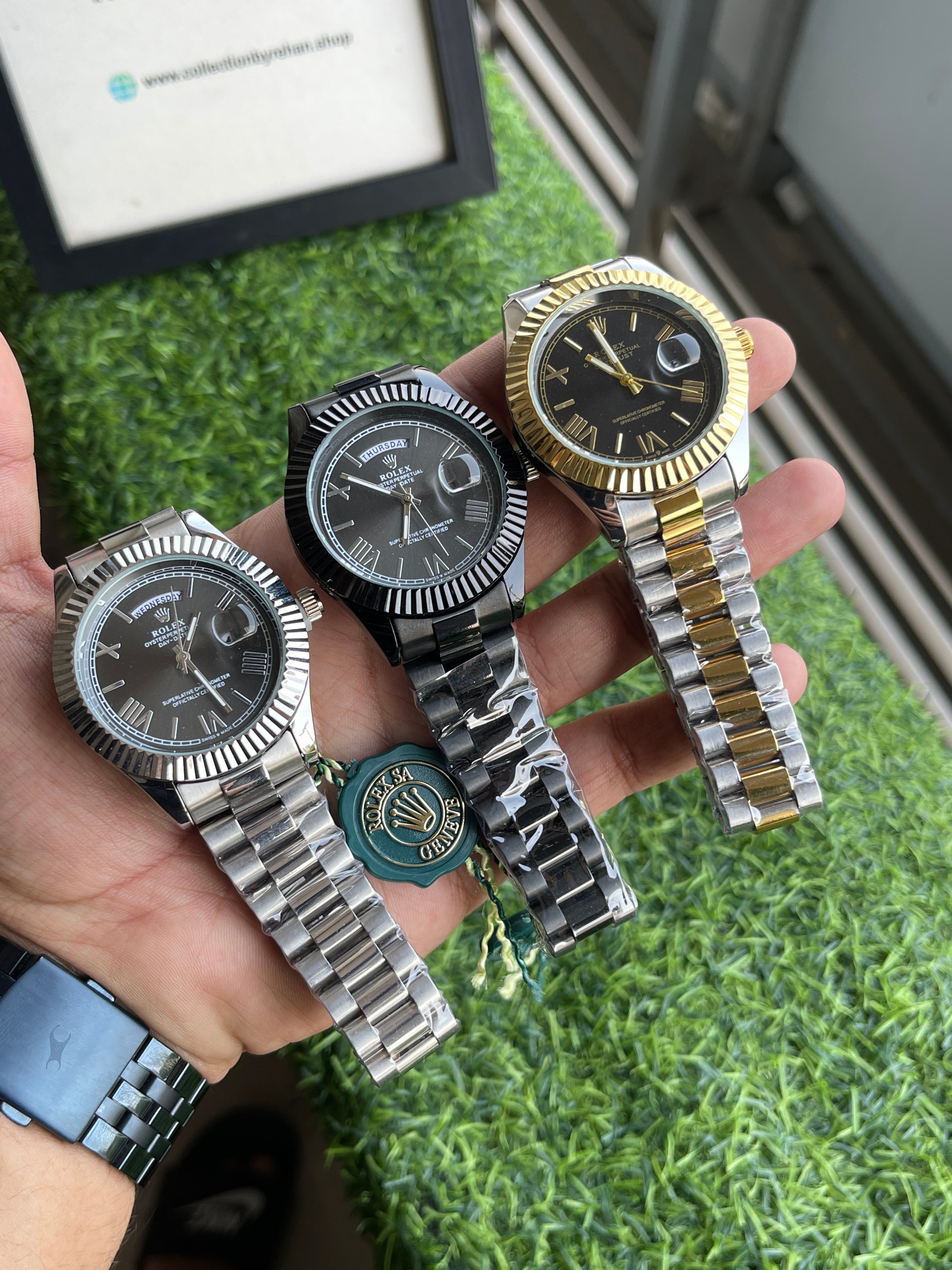 RC RLX Datejust – Two-Tone Gold Edition
