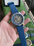 RC Tommy Hilfiger Automatic Skeleton Fusion Series (silver-blue)