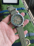RC Tommy Hilfiger Automatic Skeleton Fusion Series (silver-green)