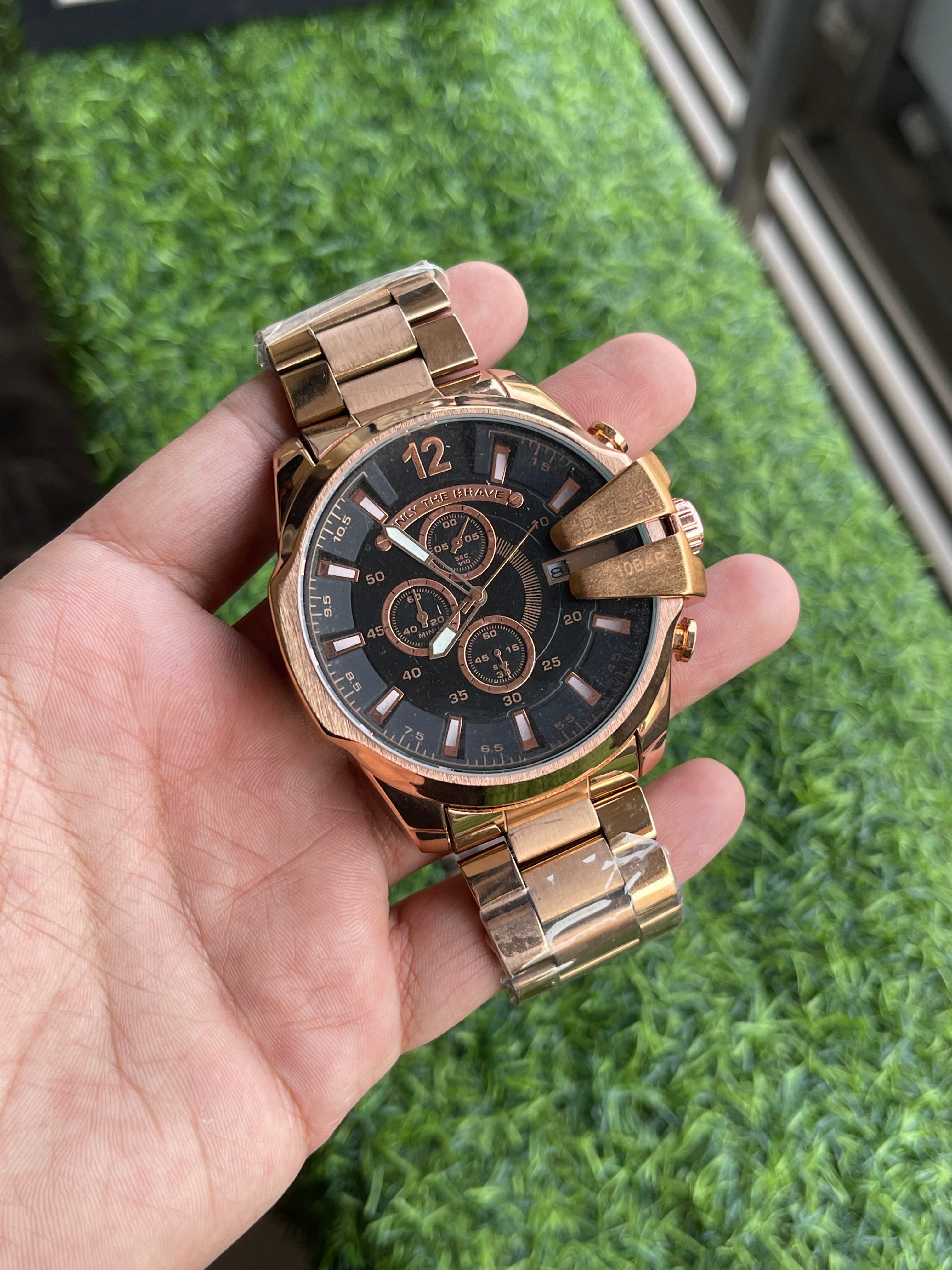 RC Diiesel Mr. Daddy Chronograph – rose Gold & Black Edition