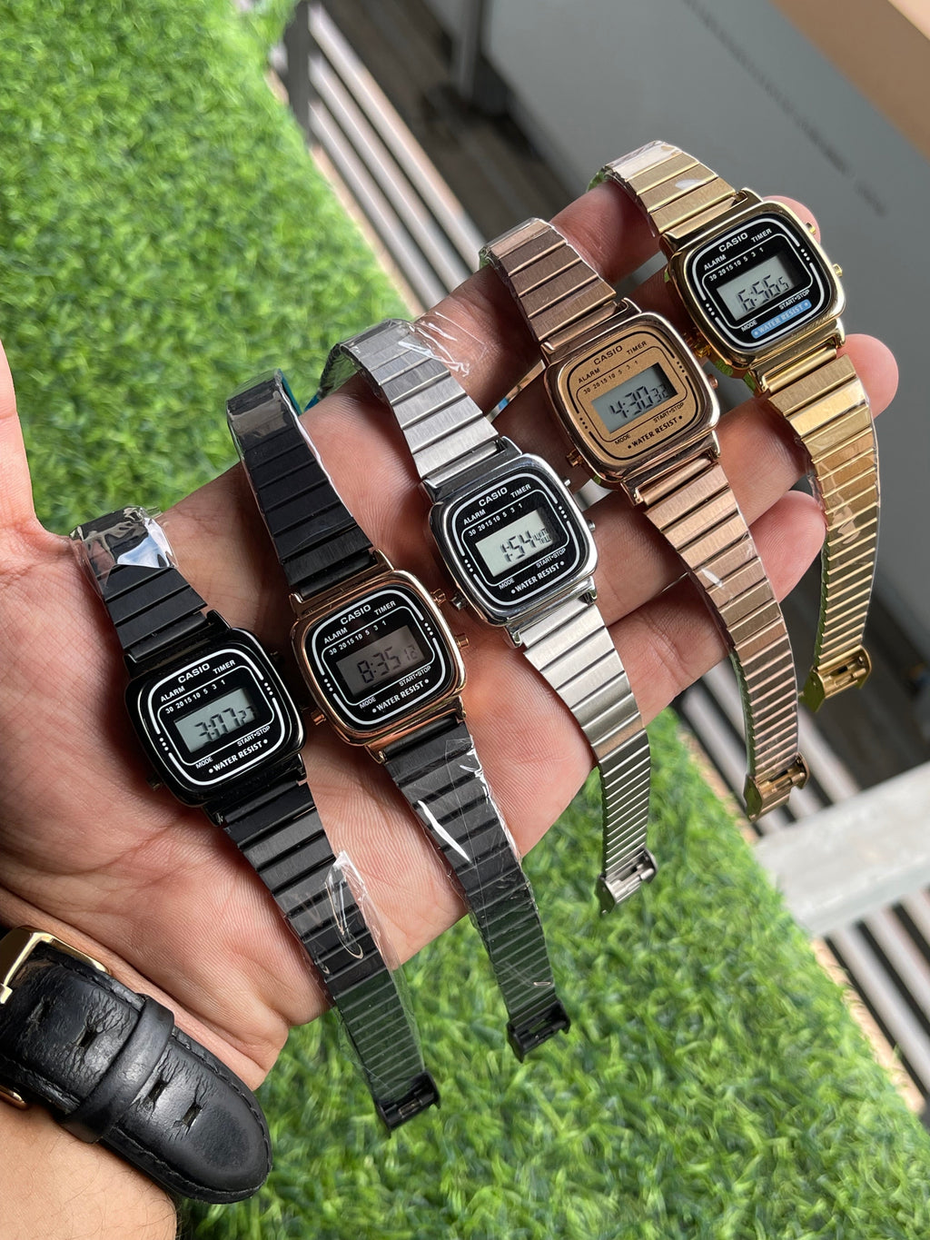 RC Casiio Vintage Digital Watch – Unisex Stainless Steel watch