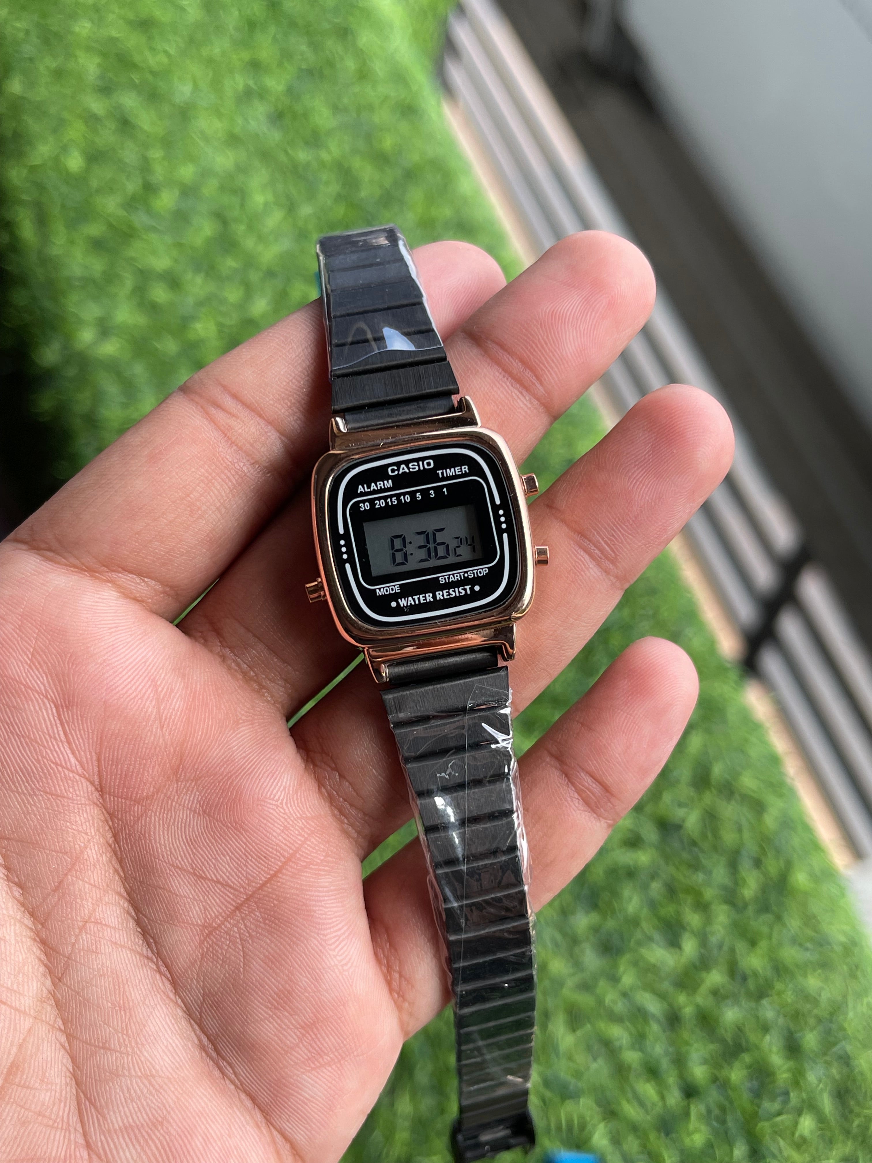 RC Casiio Vintage Digital Watch – Unisex Stainless Steel watch