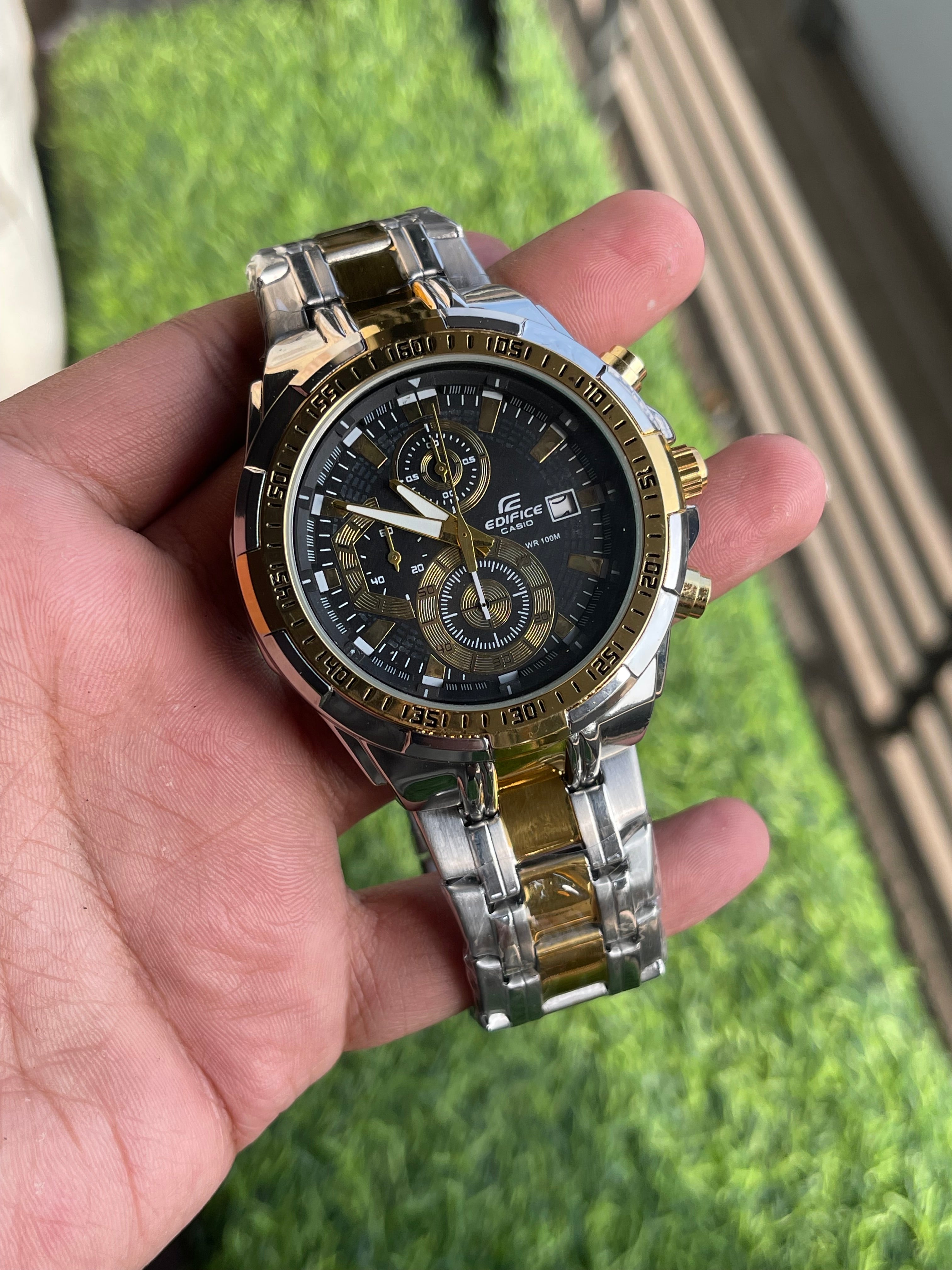 RC Edifiice Chrono Gold Shadow Edition