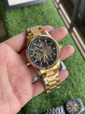 RC Tommy Automatic Skeleton Watch – Gold & Black Edition
