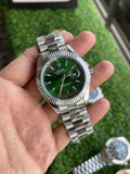 RC RLX Datejust – Green Dial (Stainless Steel)