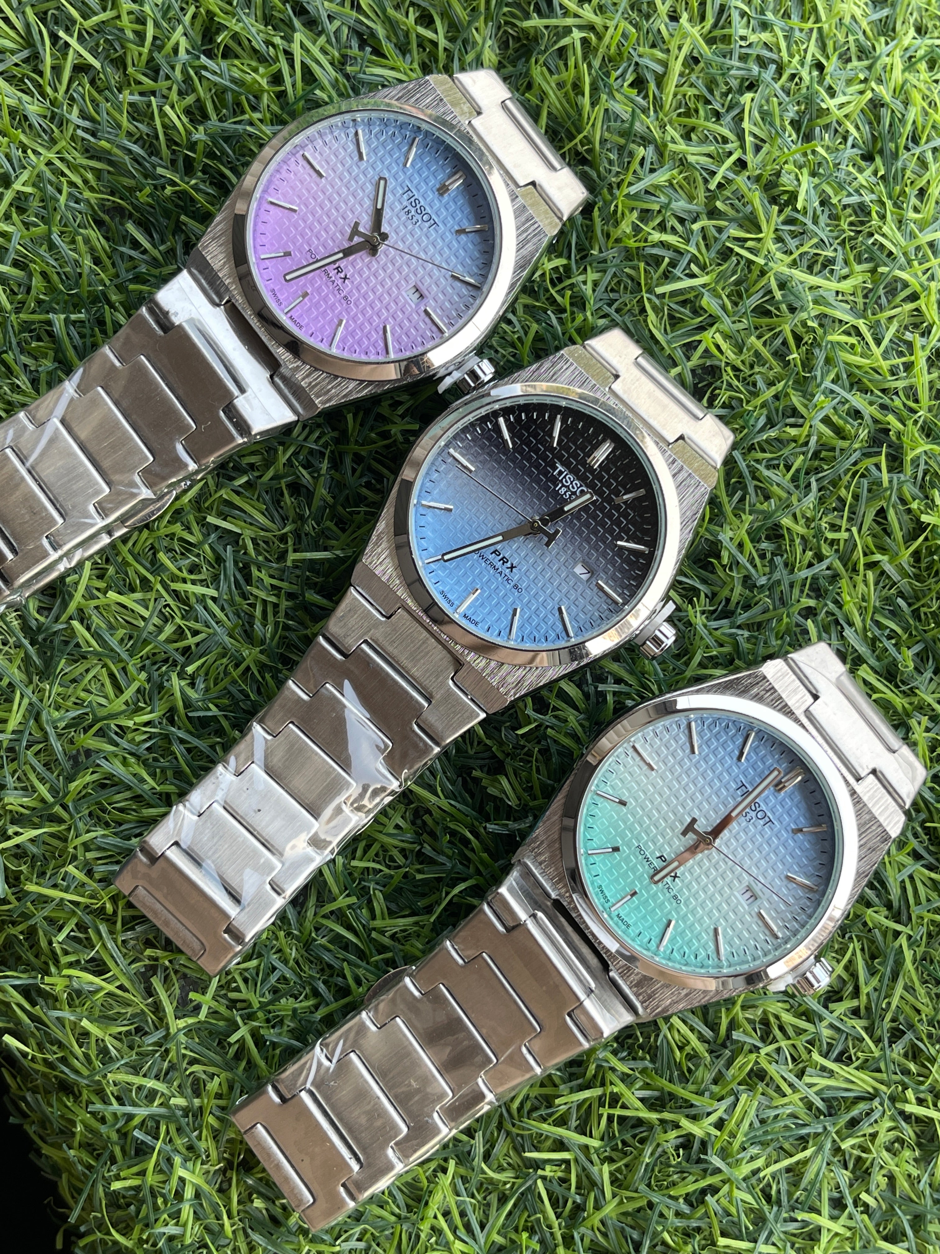 RC Tiissot PRX Powermatic 80 – Gradient Purple Dial