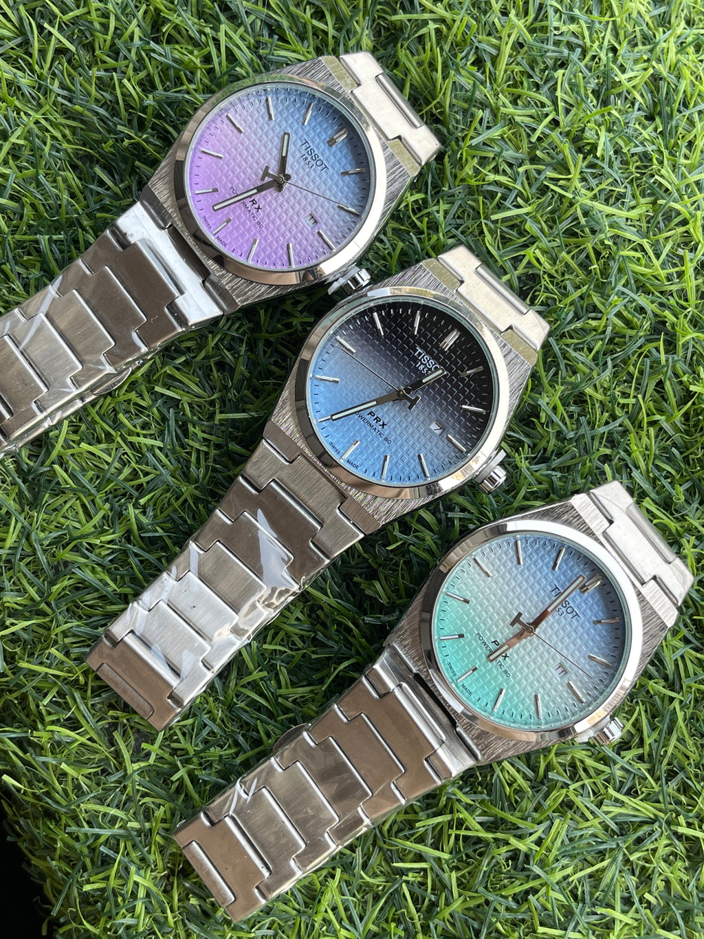 RC Tiissot PRX Powermatic 80 – Turquoise / Aqua Green Dial