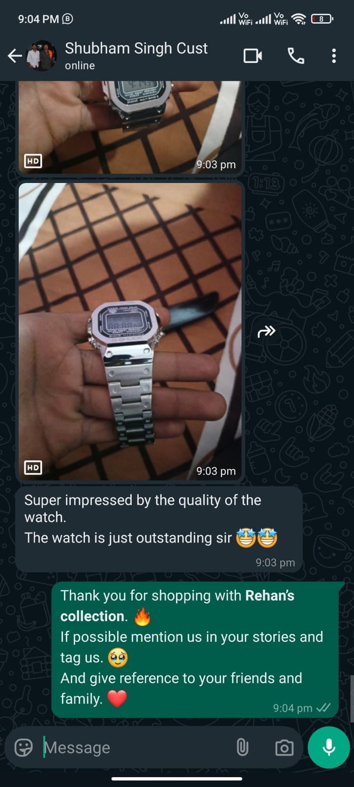 RC G-SHOK GMWB-5000 Full Metal Digital Watch – Tough & Timeless