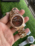 RC RLX Day-Date premium quality chain watch