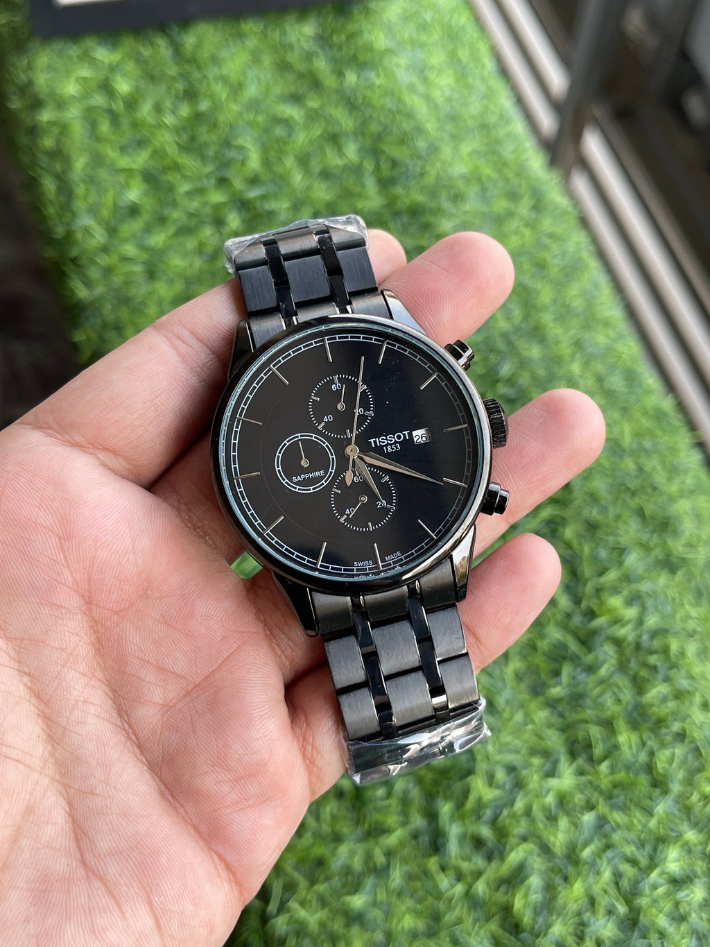 RC Tisst 1853 Chronograph – Black Stainless Steel Edition