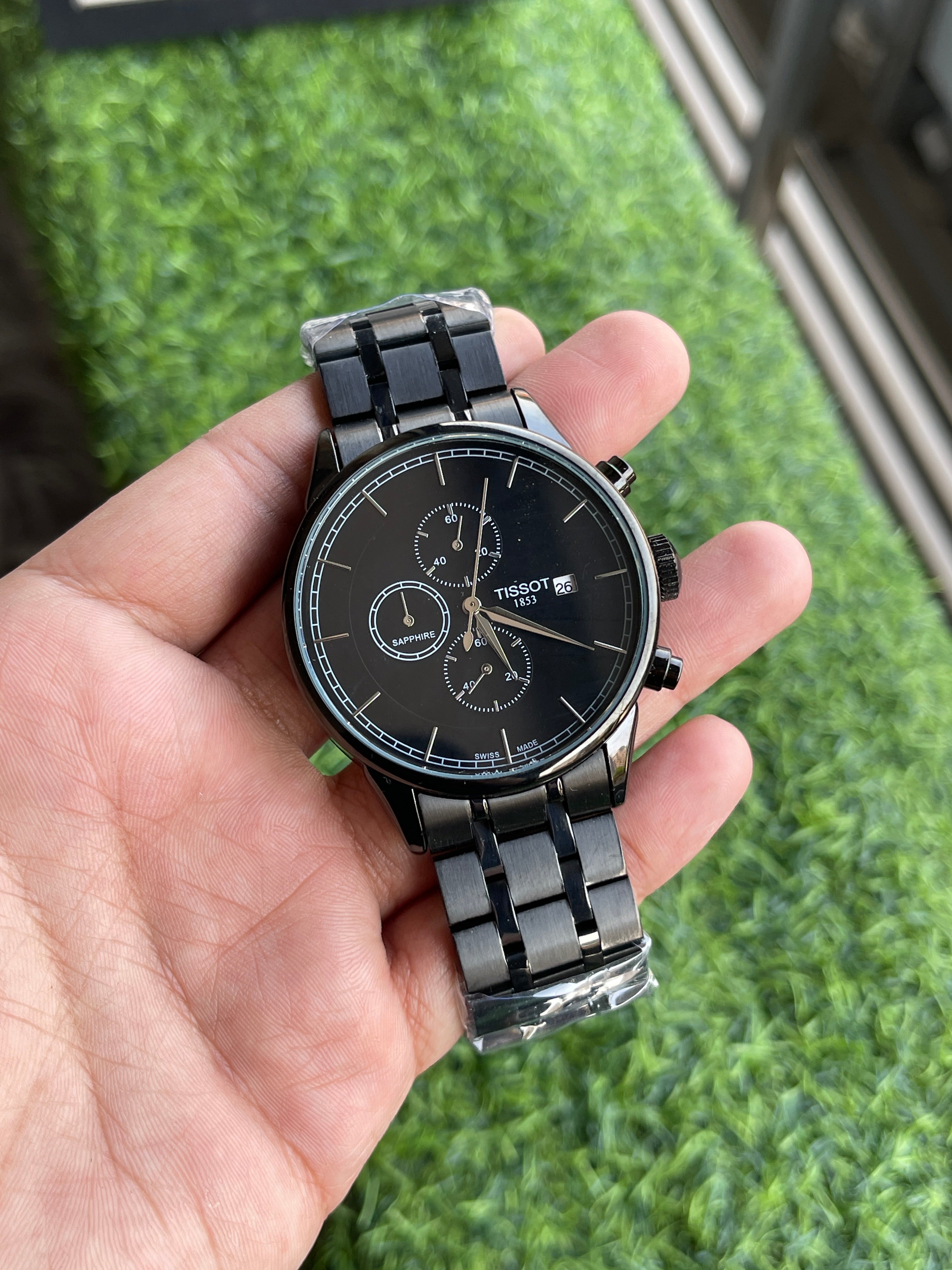RC Tisst 1853 Chronograph – Black Stainless Steel Edition