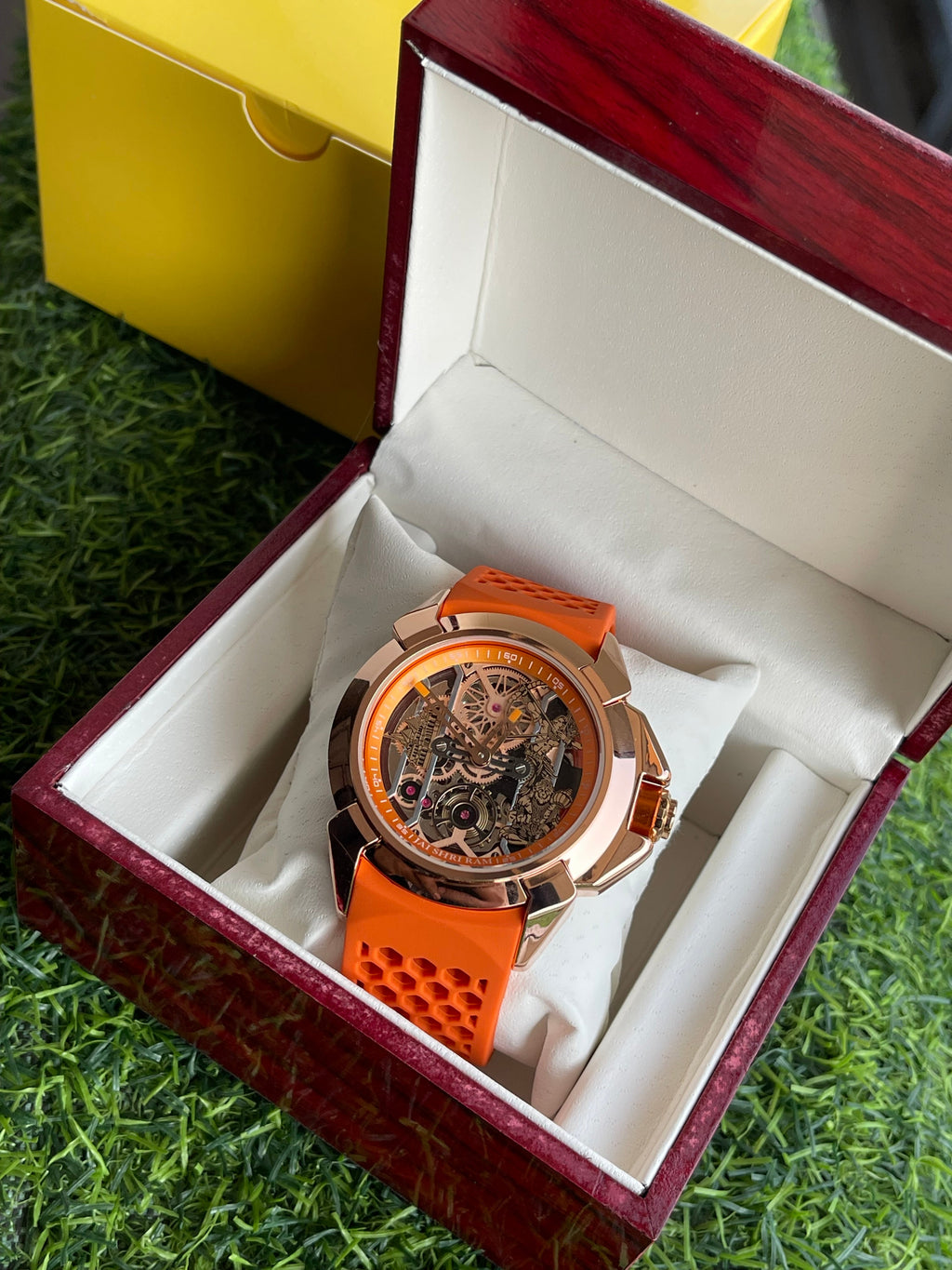 RC JACOB Shri Ram Limited Edition Skeleton Automatic Watch (wear by many celebrities)