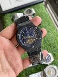 RC Hublt Classic Fusion Skeleton Quartz Collection (black-blue)