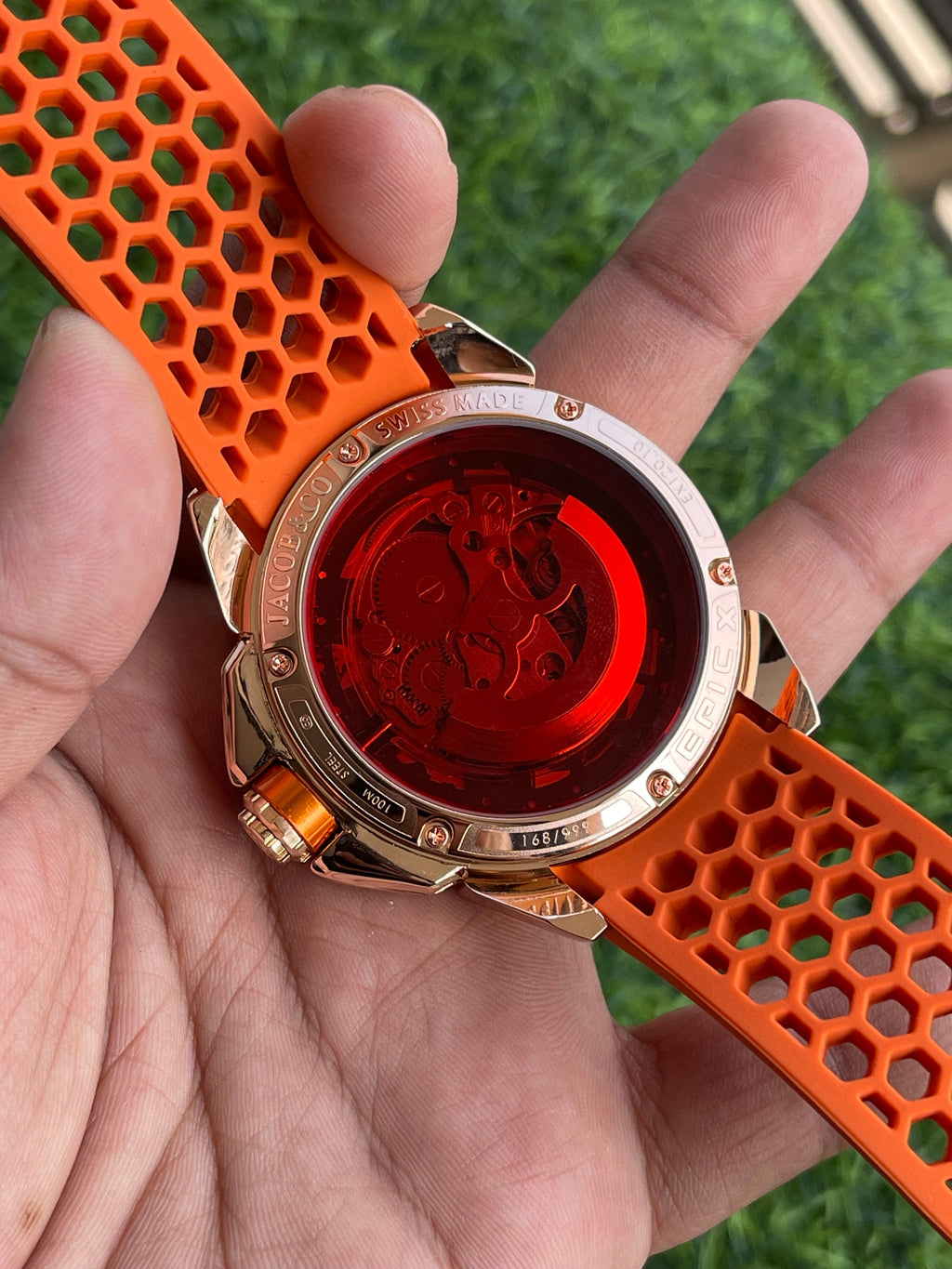 RC JACOB Shri Ram Limited Edition Skeleton Automatic Watch (wear by many celebrities)