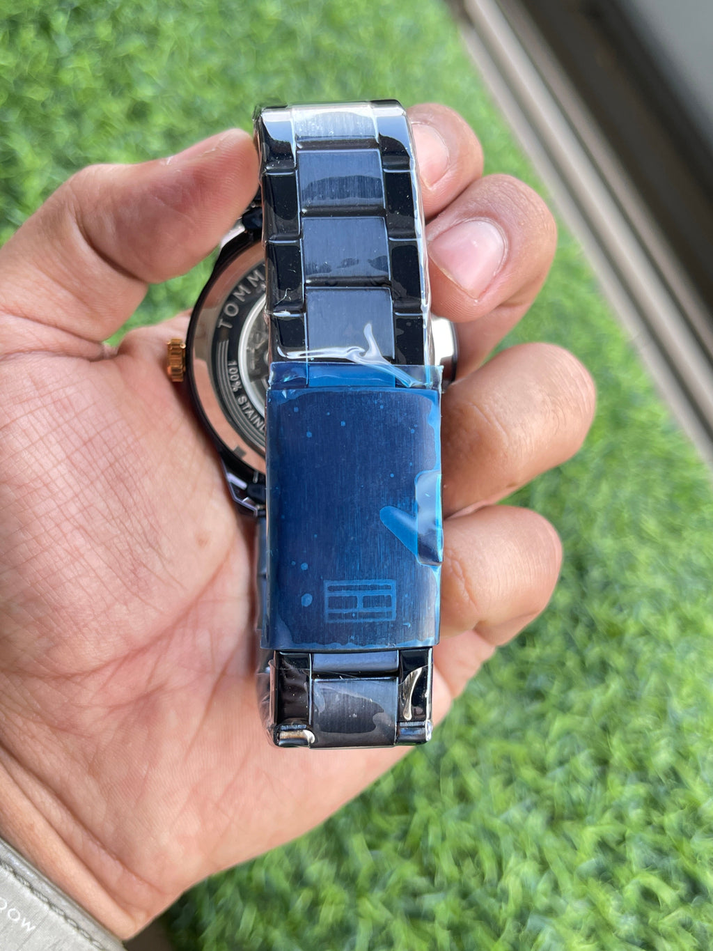 RC Tommy Automatic Skeleton Men’s Watch – Blue Dial