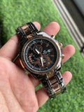 RC Casiio Edifiice Rose Gold Chronograph – Black Dial Edition