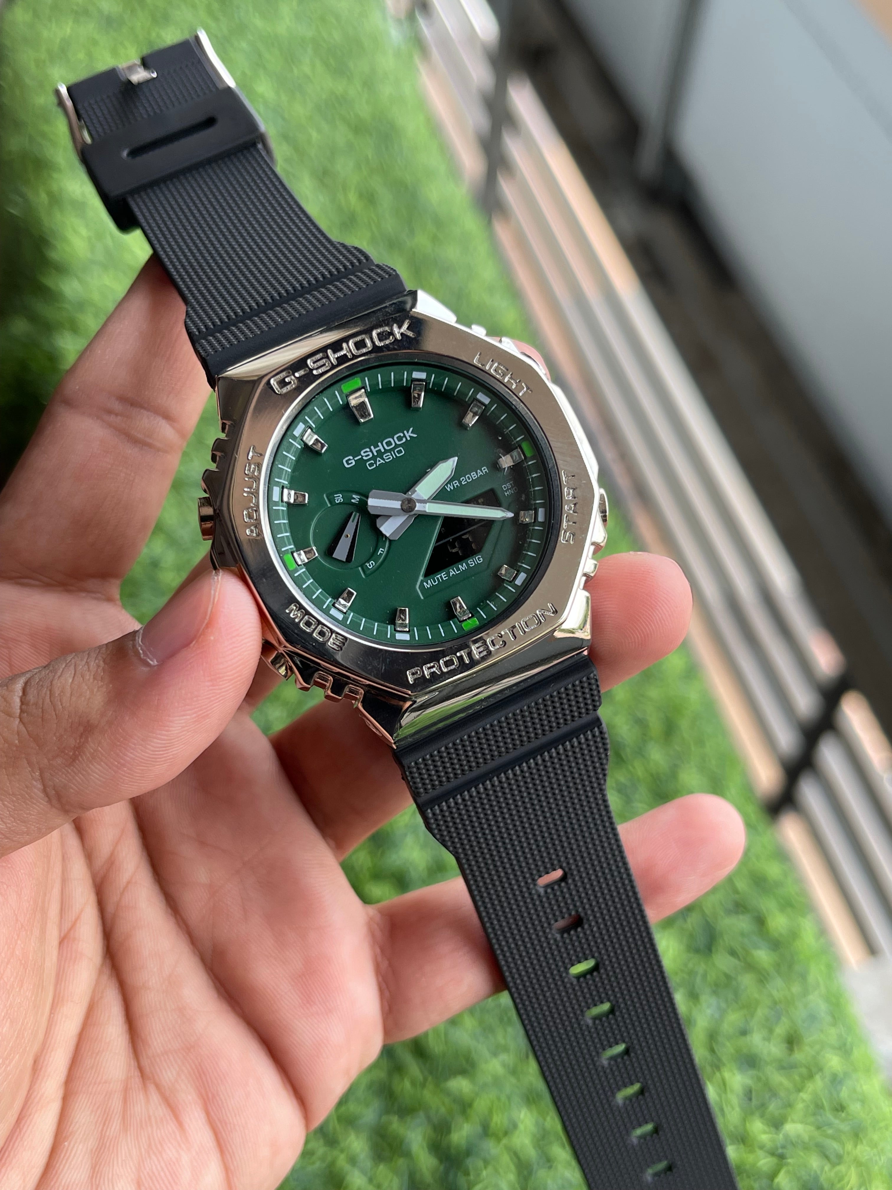 RC G-Shok GM-2100 Emerald Green Steel Edition