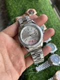 RC RLX Datejust – Silver Dial (Stainless Steel)