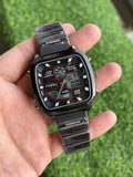 RC Fossiil Dual-Time Digital–Analog Watch – Black Edition