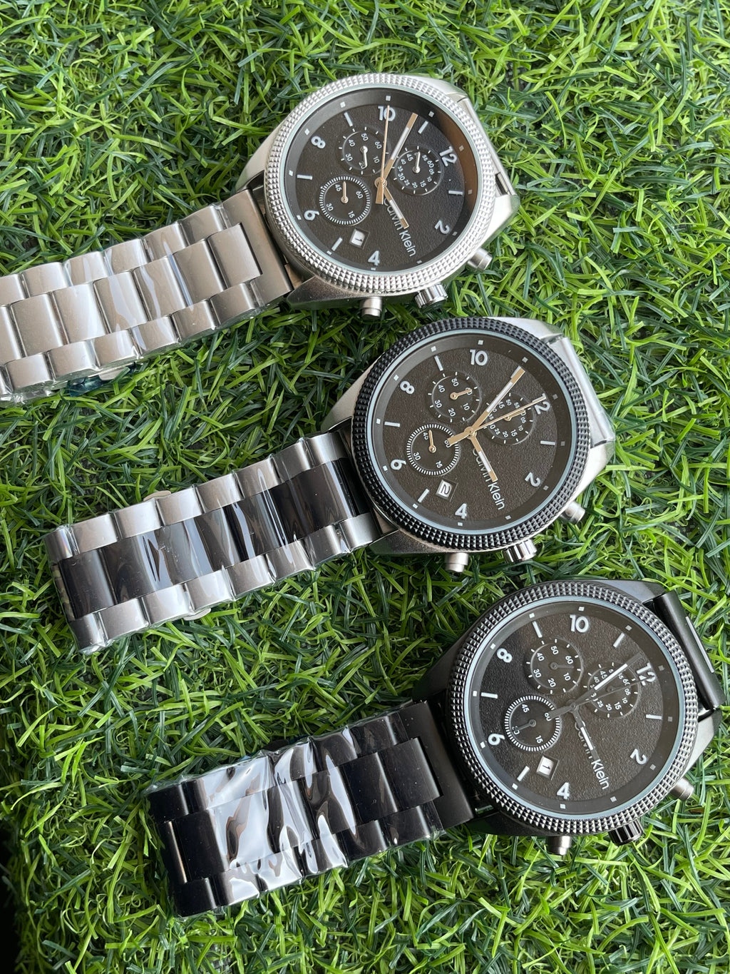 RC CK Black Dial Chronograph Wristwatch