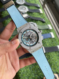 RC Hublt Luxury Skeleton-Dial Sports Watch