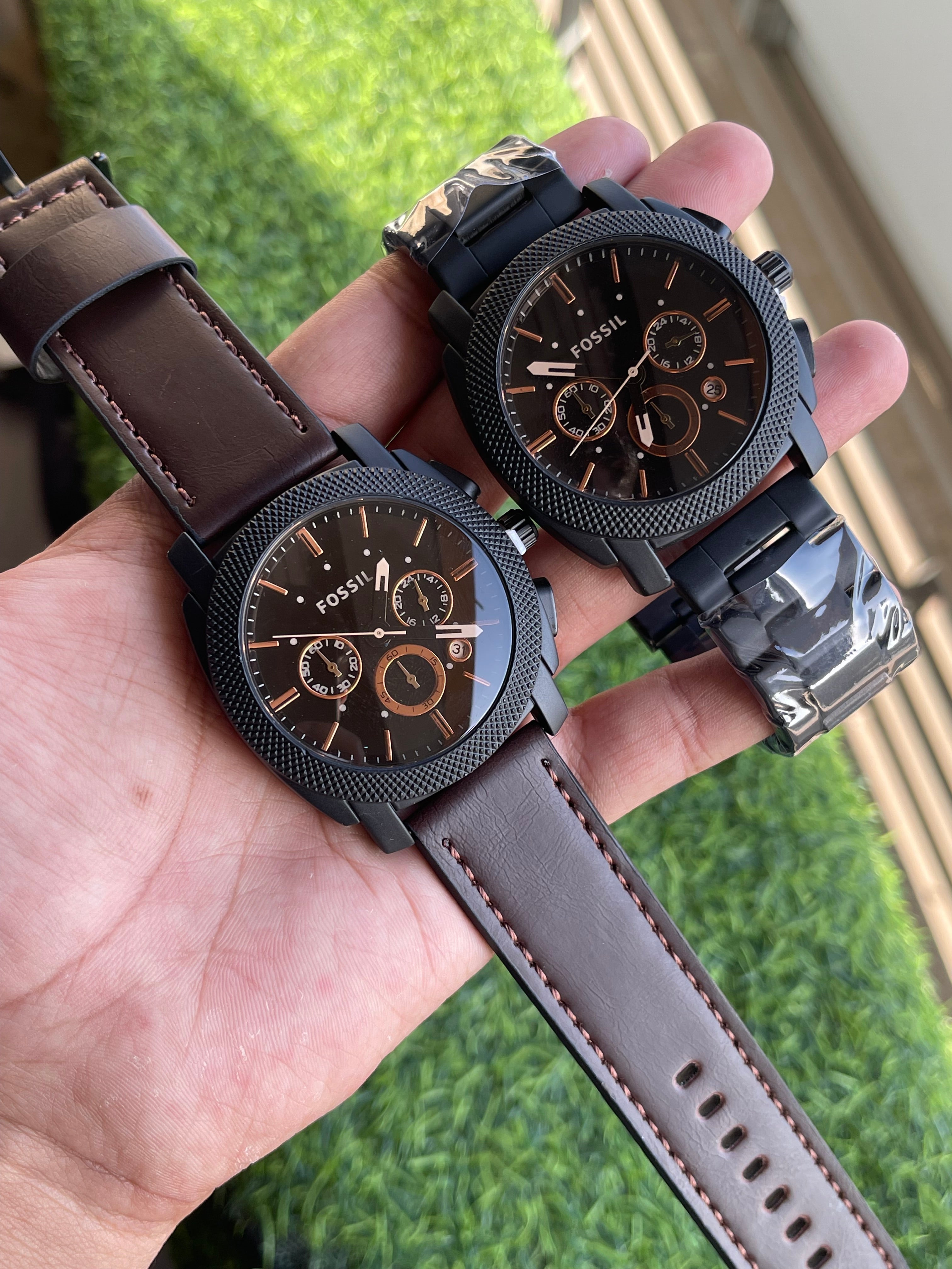 RC Fossiil Combo pack LUXURY PREMIUM WATCH